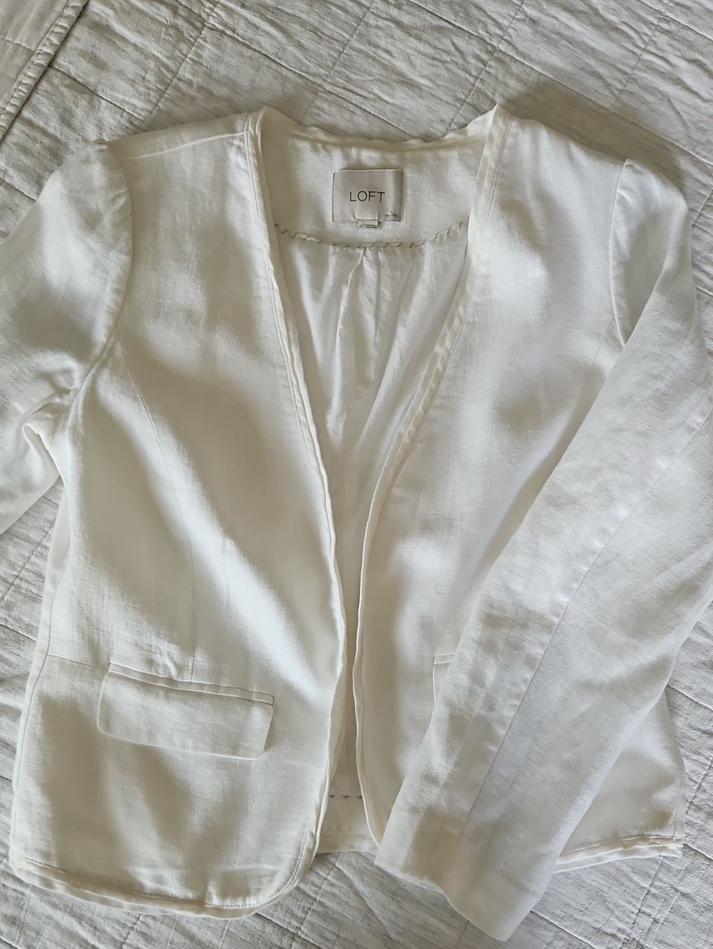 Loft Linen Blazer Size MP